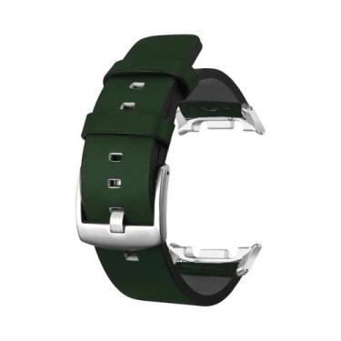 Imagem de Pulseira De Couro Luxuosa Para Samsung Galaxy Watch 8 40mm 44mm Classi