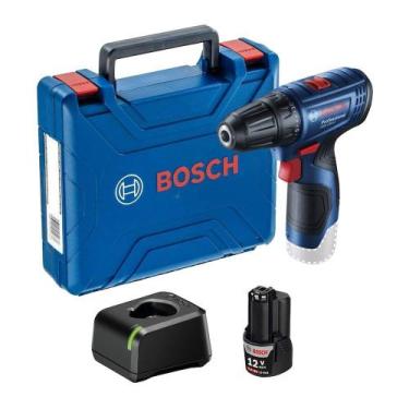 Imagem de Furadeira Parafusadeira Bosch GSB120 com Bateria 12V Bivolt