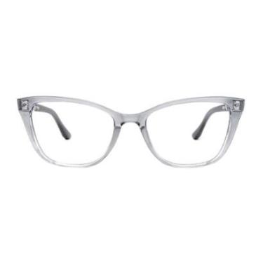 Imagem de Armação Para Óculos De Grau Feminina Leve Moderna Confortável-Feminino
