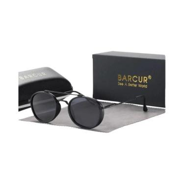 Imagem de Óculos De Sol BARCUR Leves E Modernos Para Festas Com Proteção UV E Re