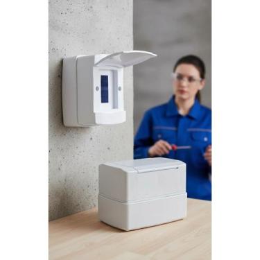 Imagem de Caixa Disjuntor Sobrepor: 1 Nema / 2 Din - Seguro e Prático - Congratu