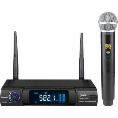 Imagem de Microfone Sem Fio Karsect KS248SM Single Preto F002