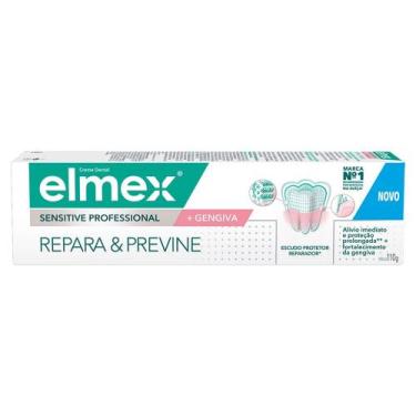Imagem de Creme Dental Elmex Sensitive Profissional +Gengiva Repara e Previne 11
