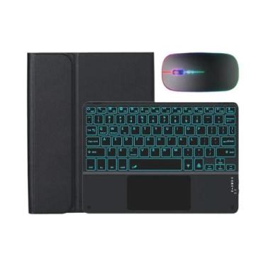 Imagem de Capa Com Teclado Para Samsung Galaxy Tab A9 plus De 11 Polegadas, Comp