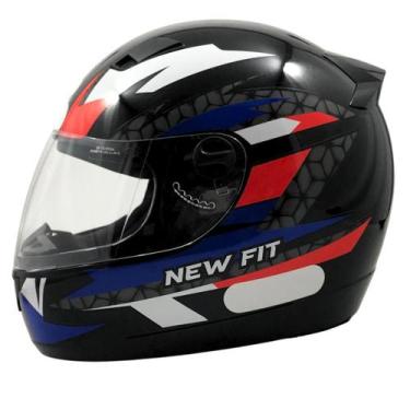 Imagem de Capacete Moto Ebf New Fit Control Fechado Com Narigueira - EBF Capacet