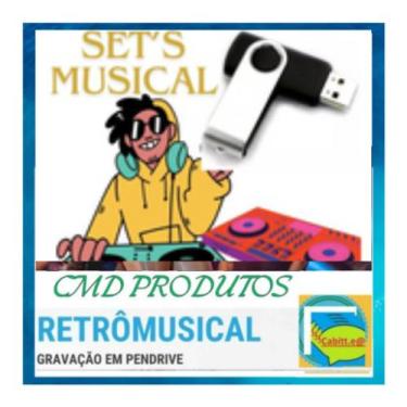 Imagem de Pen drive 8gb com Músicas = Set's Musicais especial para Festas - Cmd 
