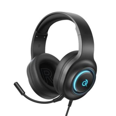 Imagem de Headset Gamer QCY Heroad V200 Pro RGB Som 7.1 Surround Com Fio USBA Dr