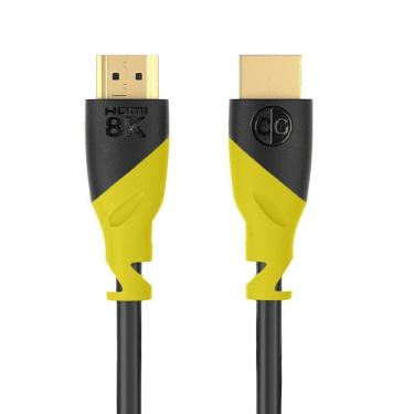 Imagem de Cabo Hdmi 2.1 8k 60hz Hdr 48gbps 2m - 100% Cobre Premium Com Certificação Hdmi La (cabo...