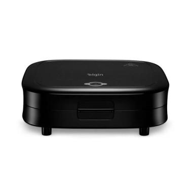 Imagem de Sanduicheira Grill Duo Time Antiaderente Aquecimento Duplo - - Elgin, 
