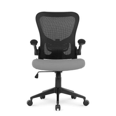 Imagem de Cadeira de Escritório Ergonômica DT3 Vita, Até 120kg, Ajuste de Inclinação, Light Gray...