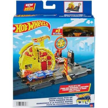 Imagem de Pista Hot Wheels City Pizzaria Veloz Mattel