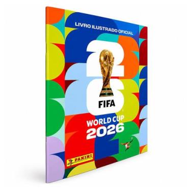 Imagem de Álbum de Figurinhas Panini do Brasil Copa do Mundo 2026 Capa Mole 1 un