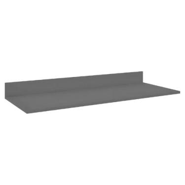 Imagem de Tampo para Balcão de Cozinha 120cm Mdp Cinza - Lumil - Lumil Móveis