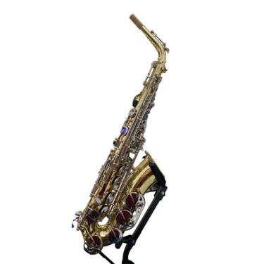 Imagem de Saxofone Alto MIB Laqueado Niquelado Tokai TSA200LN