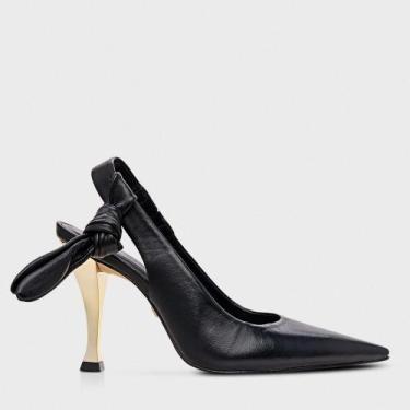 Imagem de Scarpin Slingback Carrano 873001, Preto, 37, Feminino