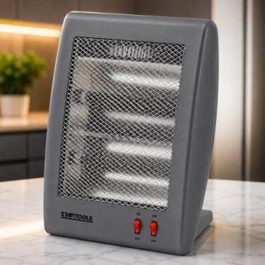 Imagem de Aquecedor De Ambiente Elétrico Portátil 2 Temperaturas 220v - STARTOOL