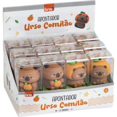 Imagem de Apontador sem Deposito URSO Comilao Plastico (S) DP.C/12 - BRW