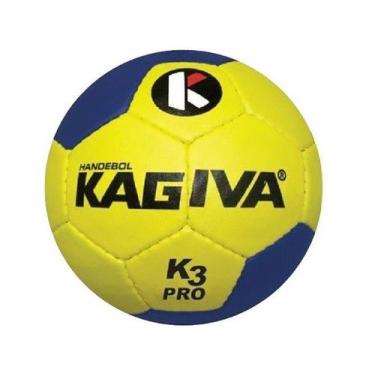 Imagem de Bola Handebol Kagiva K3 Pró Masculina PU Costurada à Mão 32 Gomos