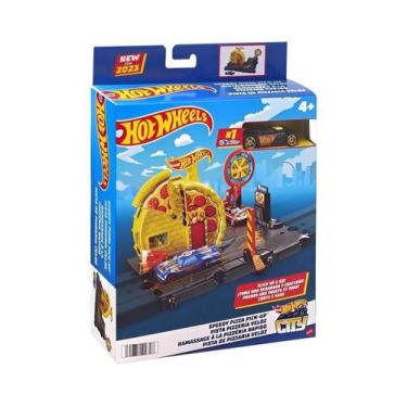 Imagem de Pista Hot Wheels City Pizzaria Veloz  Mattel