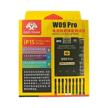 Imagem de Testador De Vida Útil Da Bateria Para iPhone 11-15PM OSS TEAM W09 pro 