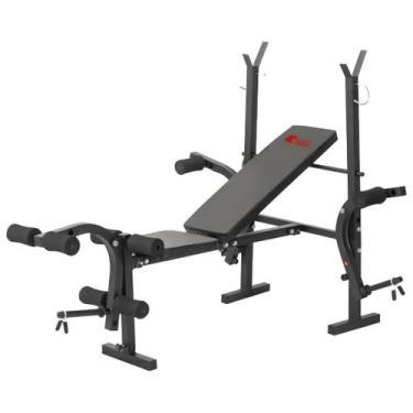 Imagem de Banco de Supino Academia Ginastica Ganho de Força Estação de musculaçã