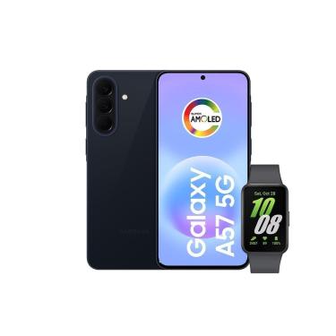 Imagem de Smartphone Samsung Galaxy A57 5G 8GB 256GB Câmera 50MP Azul com Pulseira Fit3