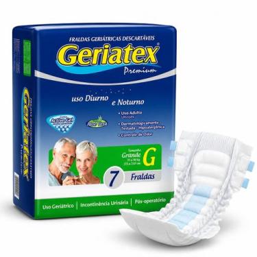 Imagem de Fralda Geriátrica Geriatex PREMIUM Active Gel Incontinência Urinária A