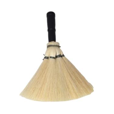 Imagem de Vassoura Limpa Teto Sisal Natural Limpa Teias E Poeira Luxo