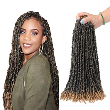 Imagem de Laços elásticos de borboleta, pacote com 5 pacotes de 43 cm, novos produtos, elásticos para trançar e trançar em formato de borboleta, tranças sintéticas de crochê, extensões de cabelo para mulheres (pacote com 5, T1B/27 #)