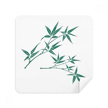 Imagem de Pintura Green Culture Bamboo Glasses Pano Limpador de Tela Tecido de Camurça Pacote com 2