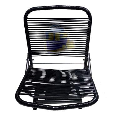 Imagem de Cadeira de fio giratória com encosto dobrável para canoa ou barco