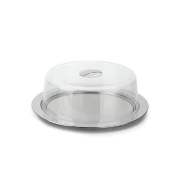 Imagem de Prato para Bolo Vision 33 cm Transparente 2 peças