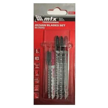 Imagem de Lâmina Serra Tico Tico Madeira Profissional 5 Pçs Mtx 782509