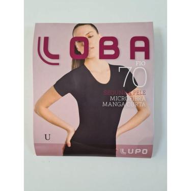 Imagem de Blusa Segunda Pele Manga Curta Fio 70 Loba Lupo 805, Tamanho Único.