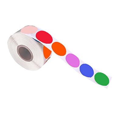 Imagem de Adesivos/círculos Pequenos de 25 Mm com/círculos rico y