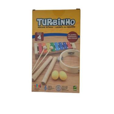 Imagem de Conjunto De Percussão Turbinho Bandinha Ritmica Infantil - Turbo Music