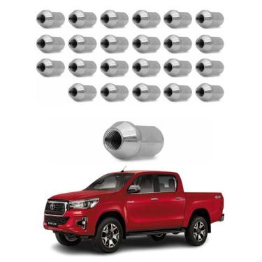 Imagem de Jogo Porca De Roda Toyota Hilux Cromado 24 Uni