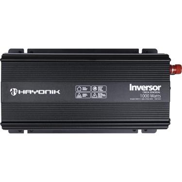 Imagem de HAYONIK, Inversor Off-Grid, Onda Senoidal Pura, Potência Nominal 1000W, Potência de Pico 2000W, Entrada 12VDC, Saída 127VAC - PW21-1