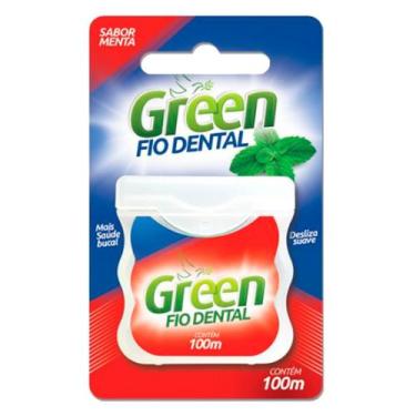 Imagem de Fio Dental Green Menta 100M Com 1 Unidade
