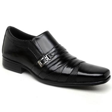 Imagem de Sapato Social Couro Masculino Roma Preto Vogado Shoes