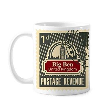 Imagem de London Postage Revenue Reino Unido Reino Unido caneca cerâmica xícara de porcelana café louça