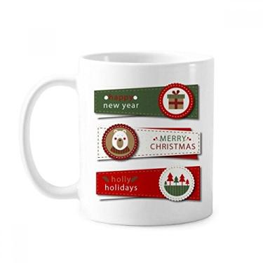 Imagem de Caneca de cerâmica com ilustração de quadro colorido de cerâmica para café e porcelana