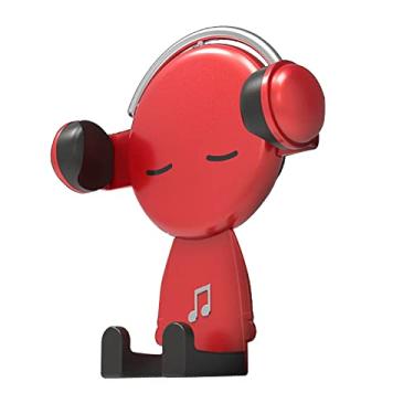 Imagem de Suporte universal para celular para saída de ar condicionado para todos os smartphones automóveis (vermelho)