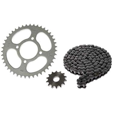 Imagem de Kit 125 Yes (05 , 12) / En 125 Yes Se (11 , 16)/En 125 Yes Cargo(12 , 12)/Gs 125 (83 , 96) 43Z X 14Z C/Corrente 428H X 116L , Riffel