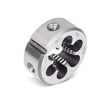 Imagem de Cossinete Manual Aço Rápido (HSS) Rosca Métrica Grossa - M - M20 x 2,5 - Ref. 223 B Rocast 13,0015