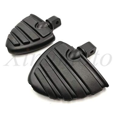 Imagem de NBX-Black Wing Mini Floorboard para Compatível com Passageiros 2018 posteriores Softail Slim FLSL Breakout FXBR