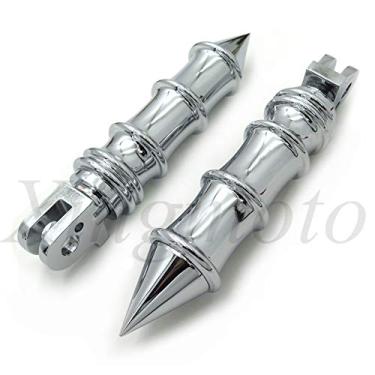 Imagem de NBX- (MT096+PA012) Substituição de Spike Bamboo Footpeg para Compatível com Triumph Bonneville SE (Traseiro) 1996-2001