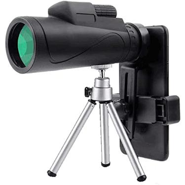 Imagem de Telescópio monocular adulto 40 × 60, tripé de cinto à prova d'água e antiembaçante, clipe universal para celular, bolsa de armazenamento, bolsa de presente masculina de gadgets de novidade