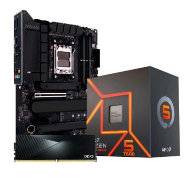 Imagem de Kit Upgrade Amd Ryzen 5 7600, Placa Mãe X670, 8Gb Ddr5, Neologic - Nli84721
