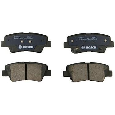 Imagem de BOSCH BP1313 QuietCast Conjunto de pastilhas de freio a disco orgânico premium - compatível com Hyundai Azera, Elantra, Sonata; Kia Amanti, Optima, Soul; TRASEIRA